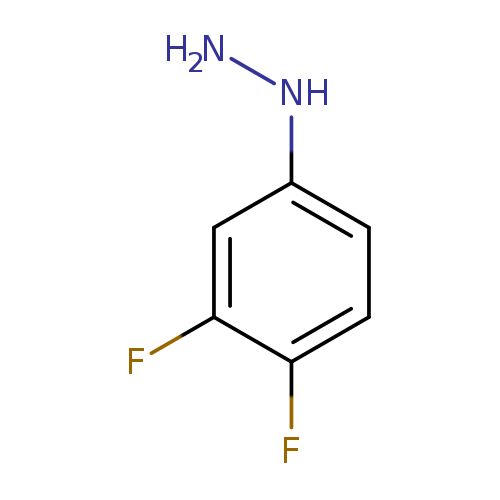 NNc1ccc(c(c1)F)F