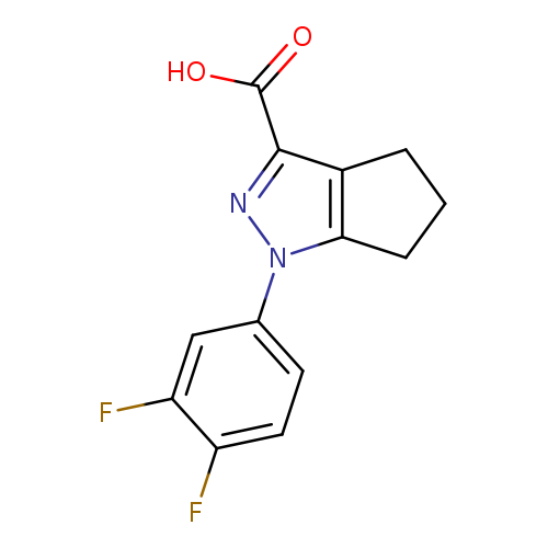 OC(=O)c1nn(c2c1CCC2)c1ccc(c(c1)F)F