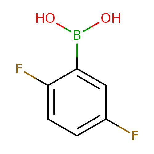 Fc1ccc(c(c1)B(O)O)F