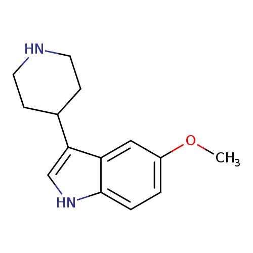 COc1ccc2c(c1)c(c[nH]2)C1CCNCC1