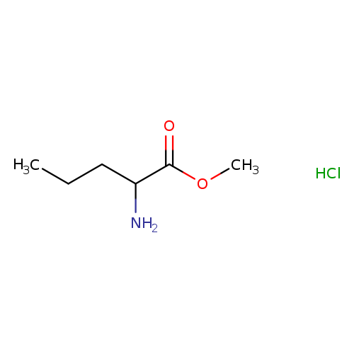 CCCC(C(=O)OC)N.Cl