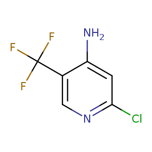 FC(c1cnc(cc1N)Cl)(F)F