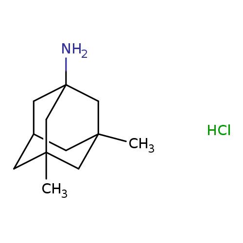 CC12CC3CC(C1)(C)CC(C2)(C3)N.Cl