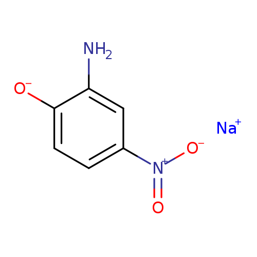 [O-][N+](=O)c1ccc(c(c1)N)[O-].[Na+]