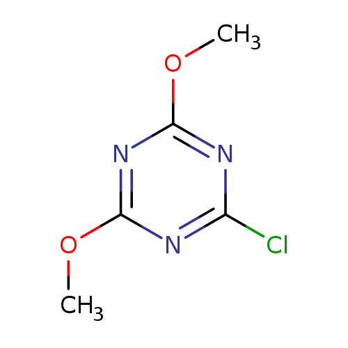 COc1nc(OC)nc(n1)Cl