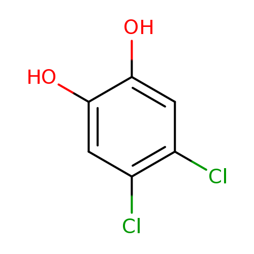 Oc1cc(Cl)c(cc1O)Cl