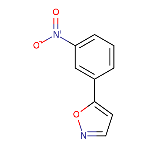 [O-][N+](=O)c1cccc(c1)c1ccno1