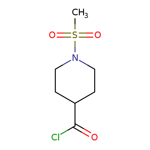 ClC(=O)C1CCN(CC1)S(=O)(=O)C