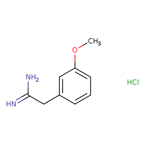 COc1cccc(c1)CC(=N)N.Cl