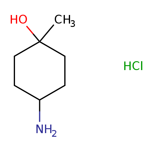 NC1CCC(CC1)(C)O.Cl