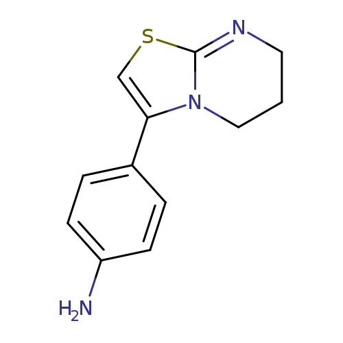 Nc1ccc(cc1)c1csc2=NCCCn12