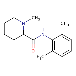 CN1CCCCC1C(=O)Nc1c(C)cccc1C
