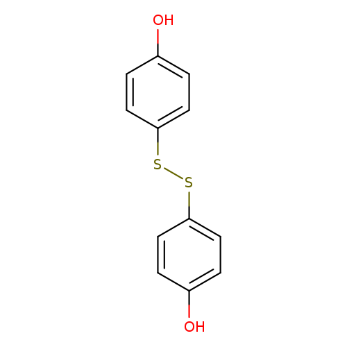 Oc1ccc(cc1)SSc1ccc(cc1)O