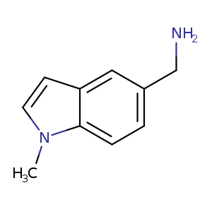 NCc1ccc2c(c1)ccn2C