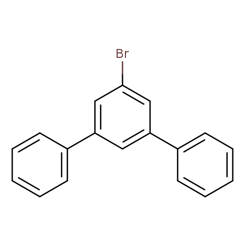 Brc1cc(cc(c1)c1ccccc1)c1ccccc1