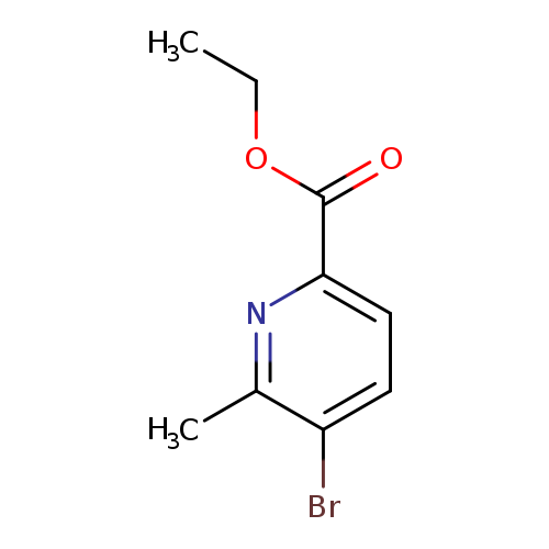 Cc1nc(ccc1Br)C(=O)OCC