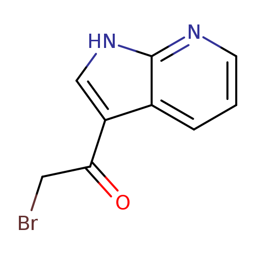 BrCC(=O)c1c[nH]c2c1cccn2