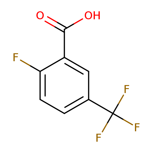 OC(=O)c1cc(ccc1F)C(F)(F)F