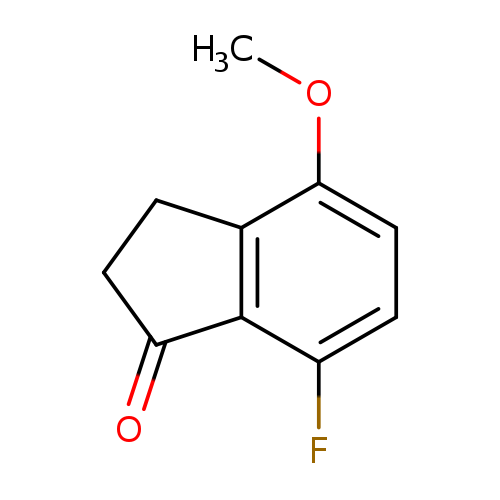 COc1ccc(c2c1CCC2=O)F