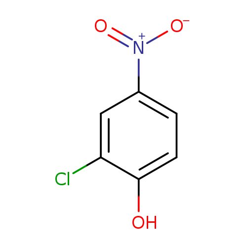 [O-][N+](=O)c1ccc(c(c1)Cl)O