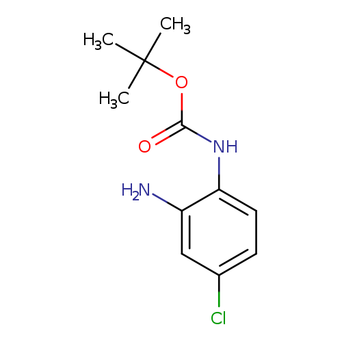 O=C(OC(C)(C)C)Nc1ccc(cc1N)Cl