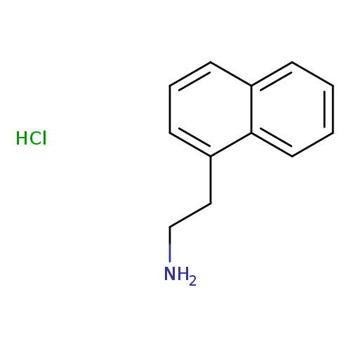 NCCc1cccc2c1cccc2.Cl