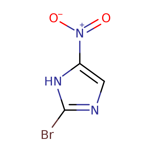 [O-][N+](=O)c1cnc([nH]1)Br