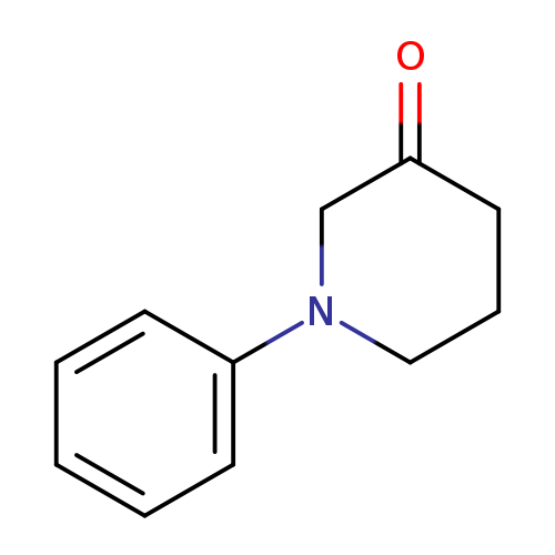 O=C1CCCN(C1)c1ccccc1