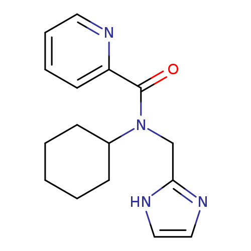 O=C(N(C1CCCCC1)Cc1ncc[nH]1)c1ccccn1