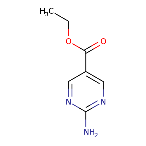 CCOC(=O)c1cnc(nc1)N