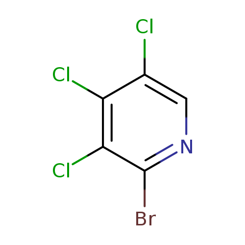 Clc1cnc(c(c1Cl)Cl)Br
