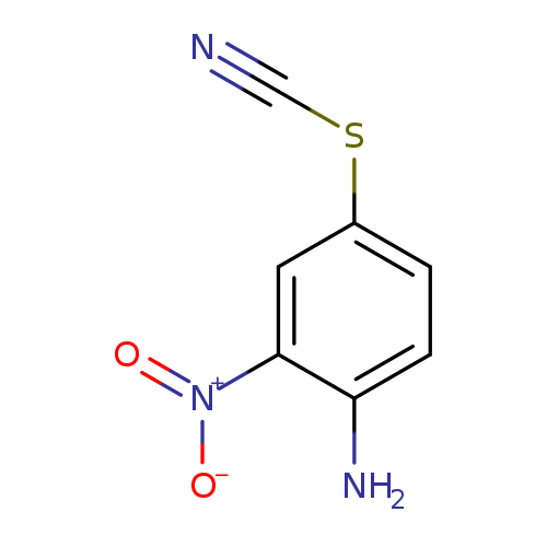 N#CSc1ccc(c(c1)[N+](=O)[O-])N