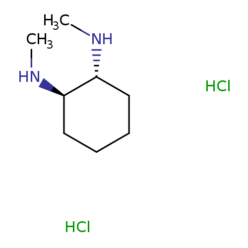 CN[C@@H]1CCCC[C@H]1NC.Cl.Cl