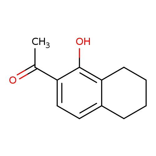 CC(=O)c1ccc2c(c1O)CCCC2