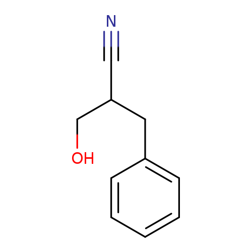 OCC(Cc1ccccc1)C#N