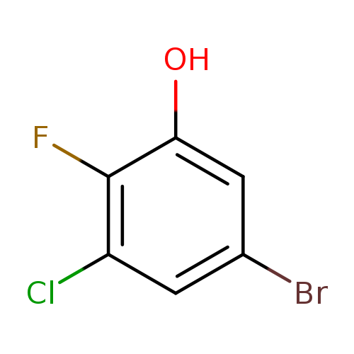 Brc1cc(O)c(c(c1)Cl)F