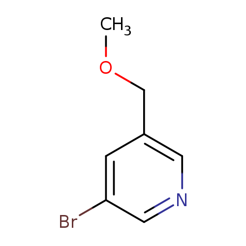 COCc1cncc(c1)Br