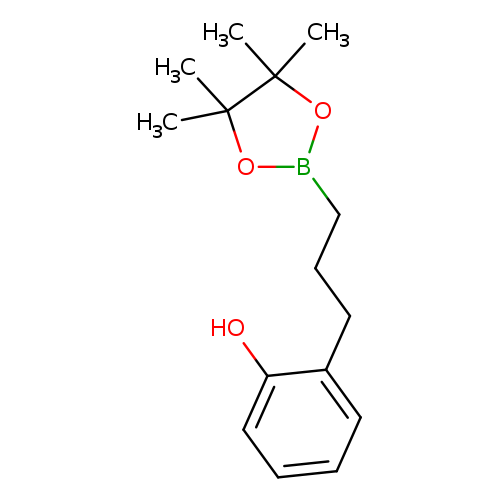 Oc1ccccc1CCCB1OC(C(O1)(C)C)(C)C