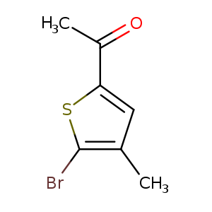 CC(=O)c1cc(c(s1)Br)C