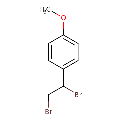 BrCC(c1ccc(cc1)OC)Br