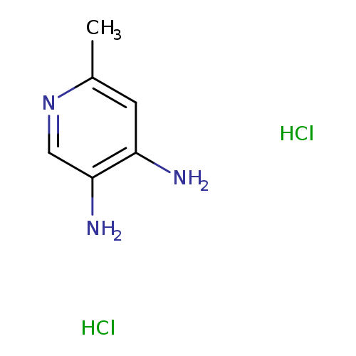 Cc1ncc(c(c1)N)N.Cl.Cl