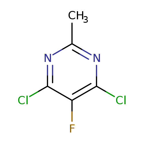 Cc1nc(Cl)c(c(n1)Cl)F