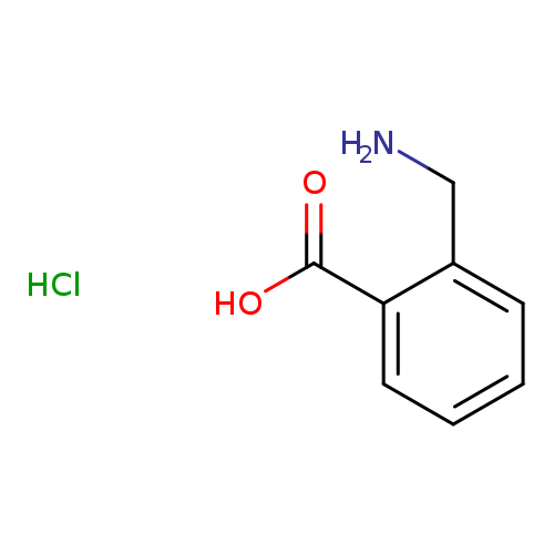 NCc1ccccc1C(=O)O.Cl