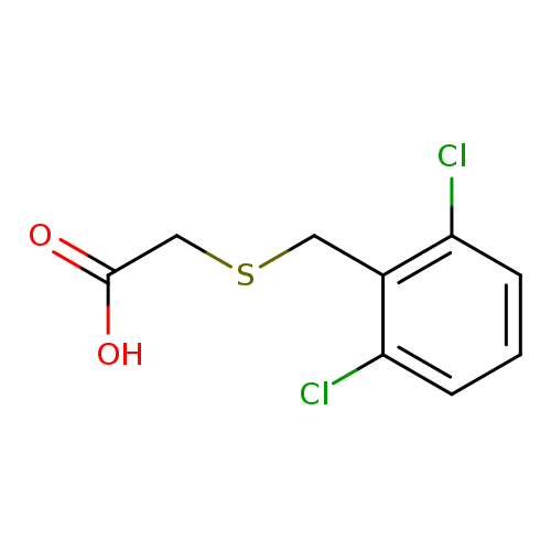 OC(=O)CSCc1c(Cl)cccc1Cl