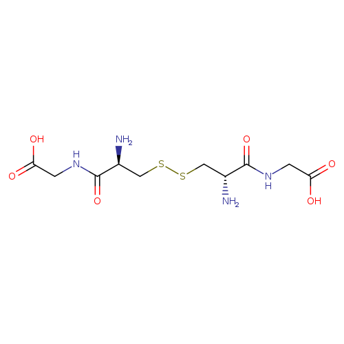 N[C@H](C(=O)NCC(=O)O)CSSC[C@H](C(=O)NCC(=O)O)N