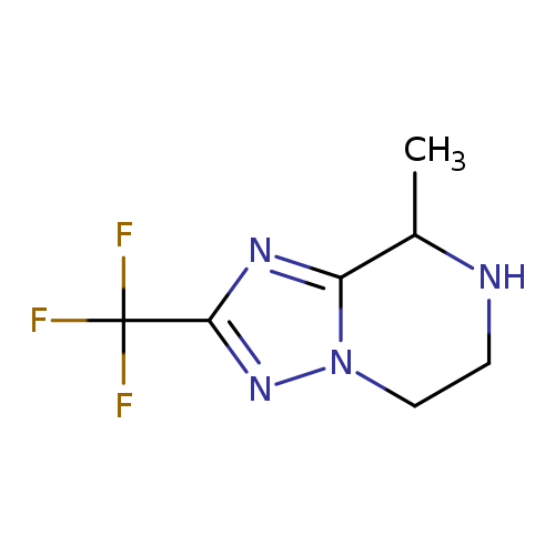 CC1NCCn2c1nc(n2)C(F)(F)F