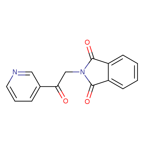 O=C(c1cccnc1)CN1C(=O)c2c(C1=O)cccc2