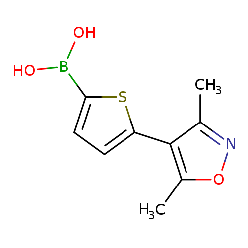 OB(c1ccc(s1)c1c(C)noc1C)O