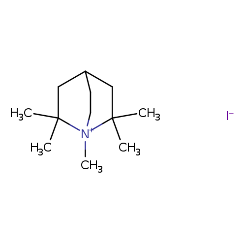 C[N+]12CCC(CC1(C)C)CC2(C)C.[I-]