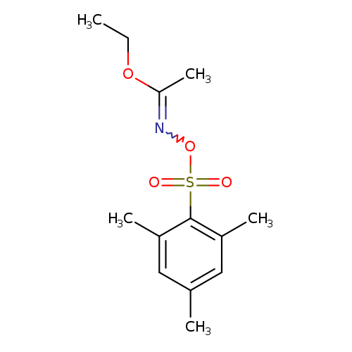 CCOC(=NOS(=O)(=O)c1c(C)cc(cc1C)C)C